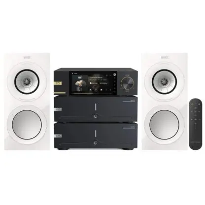 EverSolo DMP-A6 Master Edition + 2x AMP-F2 + BTR-12 + KEF R3 META (komplet) - obrazek 2