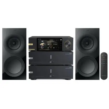 EverSolo DMP-A6 Master Edition + 2x AMP-F2 + BTR-12 + KEF R3 META (komplet)