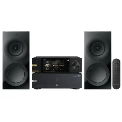 EverSolo DMP-A6 Master Edition + AMP-F2 + BTR-12 + KEF R3 META (komplet)