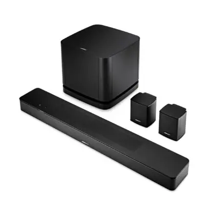 Bose Smart soundbar + Bass Module 500 moduł basowy + Surround Speakers głośniki dźwięku przestrzennego (komplet)