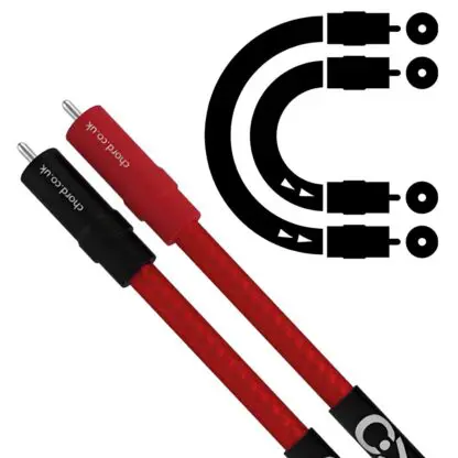 Chord Company Shawline kabel interkonekt 2RCA na 2RCA (komplet) - obrazek 2