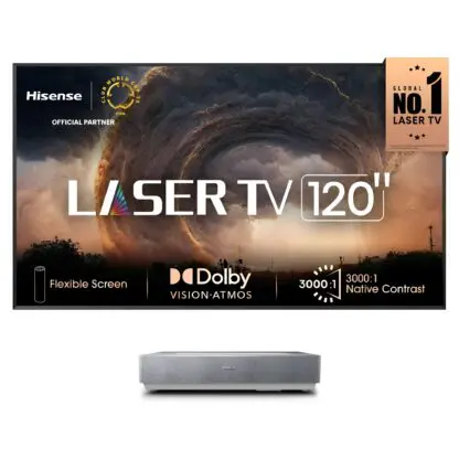 Hisense Laser TV 120L5ND 4K 120 cali 2700 ANSI - obrazek 2