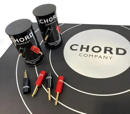 Chord Company Banana Plug - Screw Type, Red (komplet) - obrazek 2
