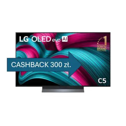 LG OLED48C54LA telewizor OLED evo 4K 48 cali (2025)