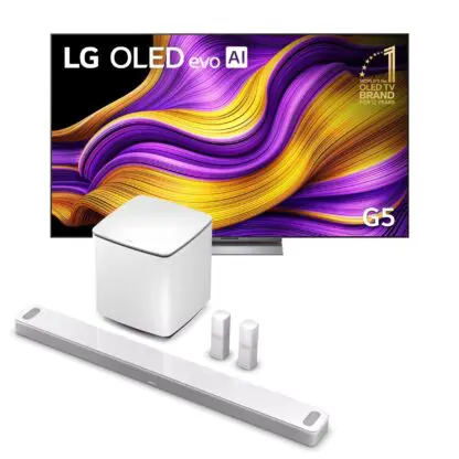 LG OLED77G54LW telewizor Primary RGB Tandem OLED 4K + Bose Smart Ultra soundbar + Bass Module 700 subwoofer + Surround Speakers 700 głośniki (komplet) - obrazek 2