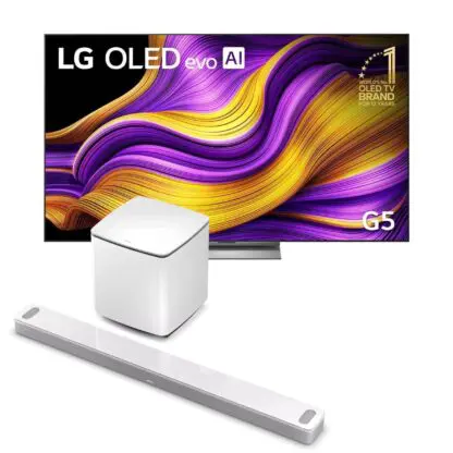 LG OLED83G54LW telewizor Primary RGB Tandem OLED 4K + Bose Smart Ultra soundbar + Bass Module 700 subwoofer (komplet)