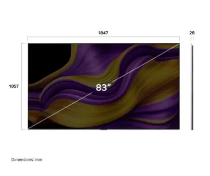 LG OLED83G54LW telewizor Primary RGB Tandem OLED 4K 83 cali (2025) - obrazek 5