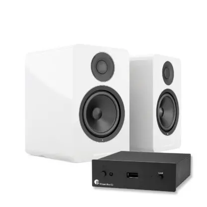 Acoustic Energy AE1 Active głośniki aktywne + Pro-Ject Stream Box S2 streamer (komplet) - obrazek 3