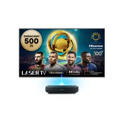 Hisense Laser TV 100L9HD 4K 100 cali 3000 ANSI