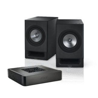 Technics SC-CX700 bezprzewodowy system gลoลnikรณw HiFi + Roon Nucleus One serwer audio bez dysku (komplet)