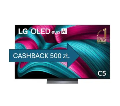 LG OLED65C54LA telewizor OLED evo 4K 65 cali (2025)