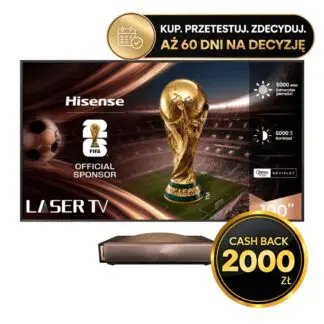 Hisense Laser TV 100L9Q Laser Cinema TriChroma 4K 100 cali 5000 ANSI Devialet