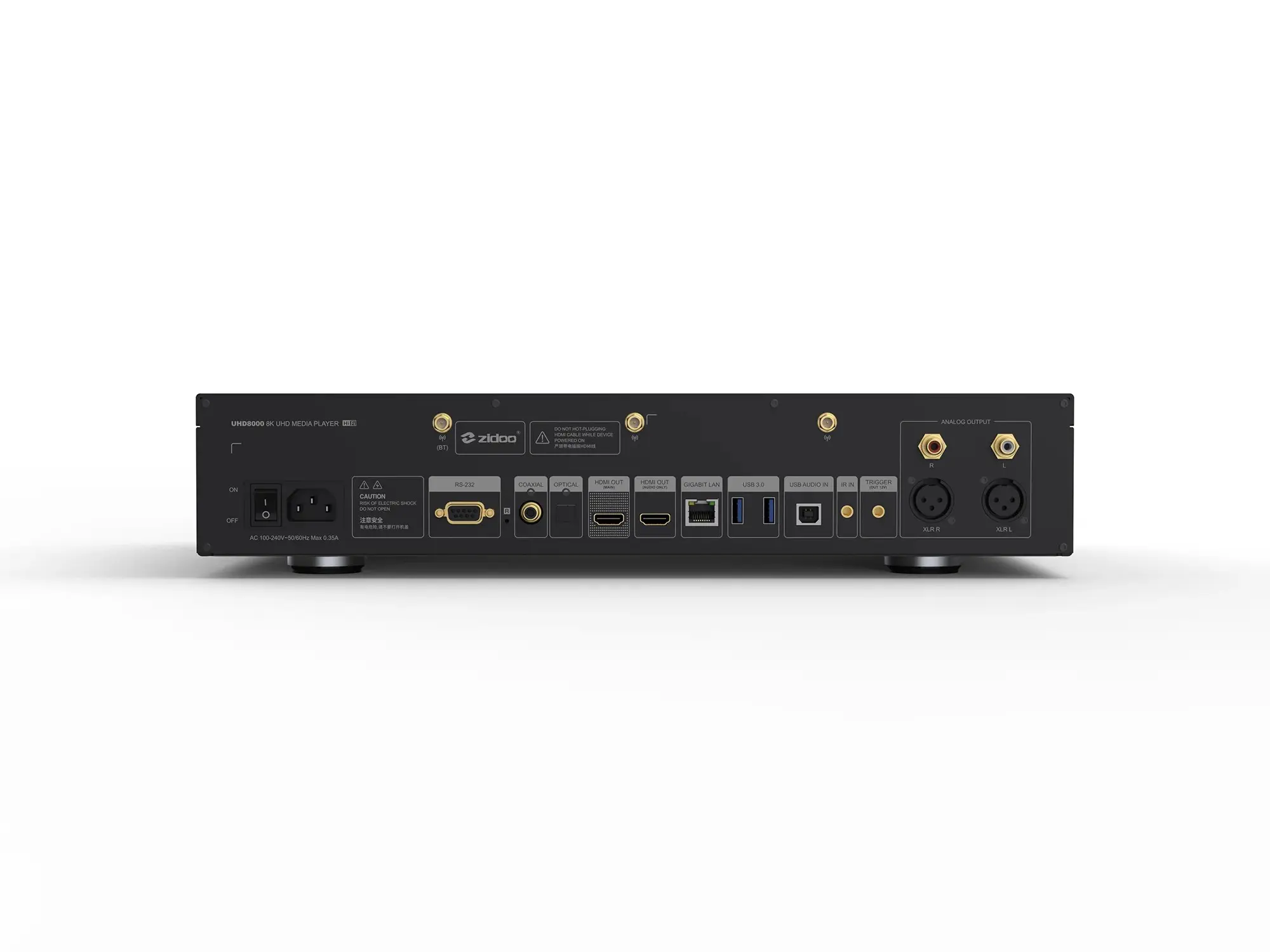 Zidoo UHD8000 odtwarzacz multimedialny 8K - obrazek 4