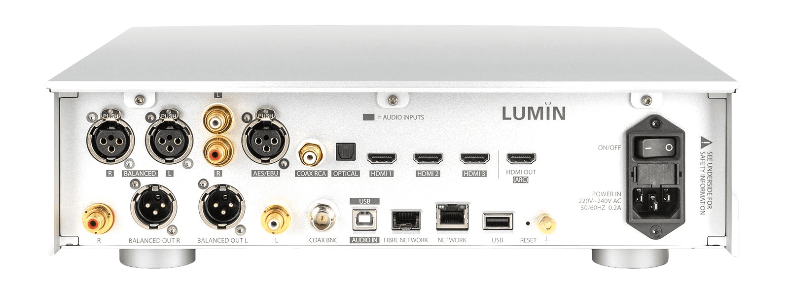 Lumin P2 streamer z DAC i przedwzmacniaczem - obrazek 8