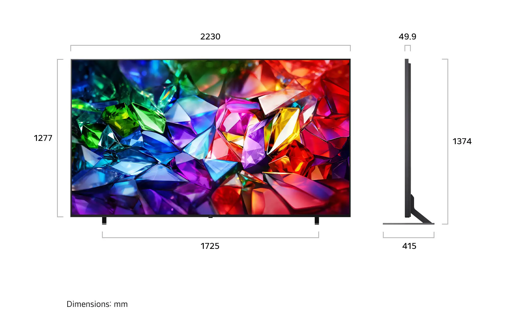 LG 100MRGB96B6 Micro RGB evo AI webOS 4K 165 Hz telewizor 100 cali (2026) - obrazek 2