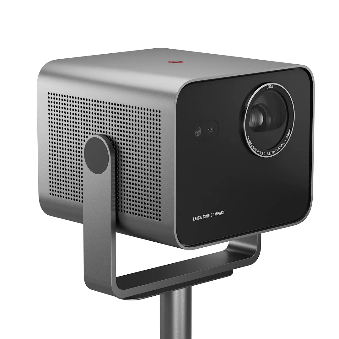 Leica Cine Compact 1 projektor kompaktowy 4K 220 cali 1700 ANSI + Cine Play 1 Floor Stand stojak podłogowy (komplet) - obrazek 5