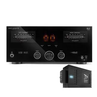 Advance Paris A12 APEX zintegrowany wzmacniacz lampowy + A-BTC moduł Bluetooth (komplet)
