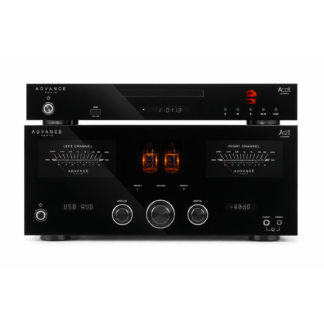 Advance Paris A12 APEX zintegrowany wzmacniacz lampowy + ACD APEX lampowy odtwarzacz CD (komplet)