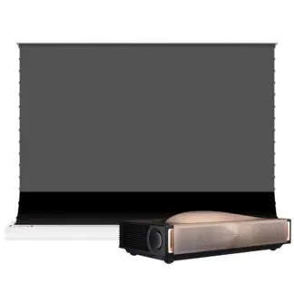 Hisense L9Q Laser Cinema TriChroma 4K 5000 ANSI Devialet + MFS120 ALR Floor Screen ekran 120″ elektrycznie rozwijany (komplet)