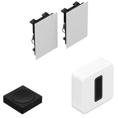 SONOS AMP + 2x IN-WALL BY SONANCE + SUB (Gen3) (komplet)
